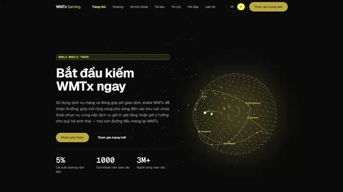 Representative website from the SIGNATURE package